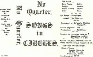 No Quarter : Songs in Circle